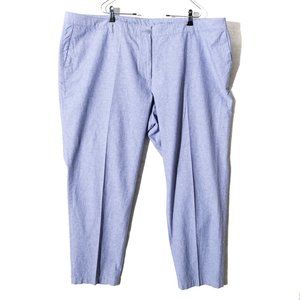 Talbots The Weekend Chino Plus Size 24W Light Blue